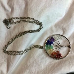 Crystal Tree of Life Necklace